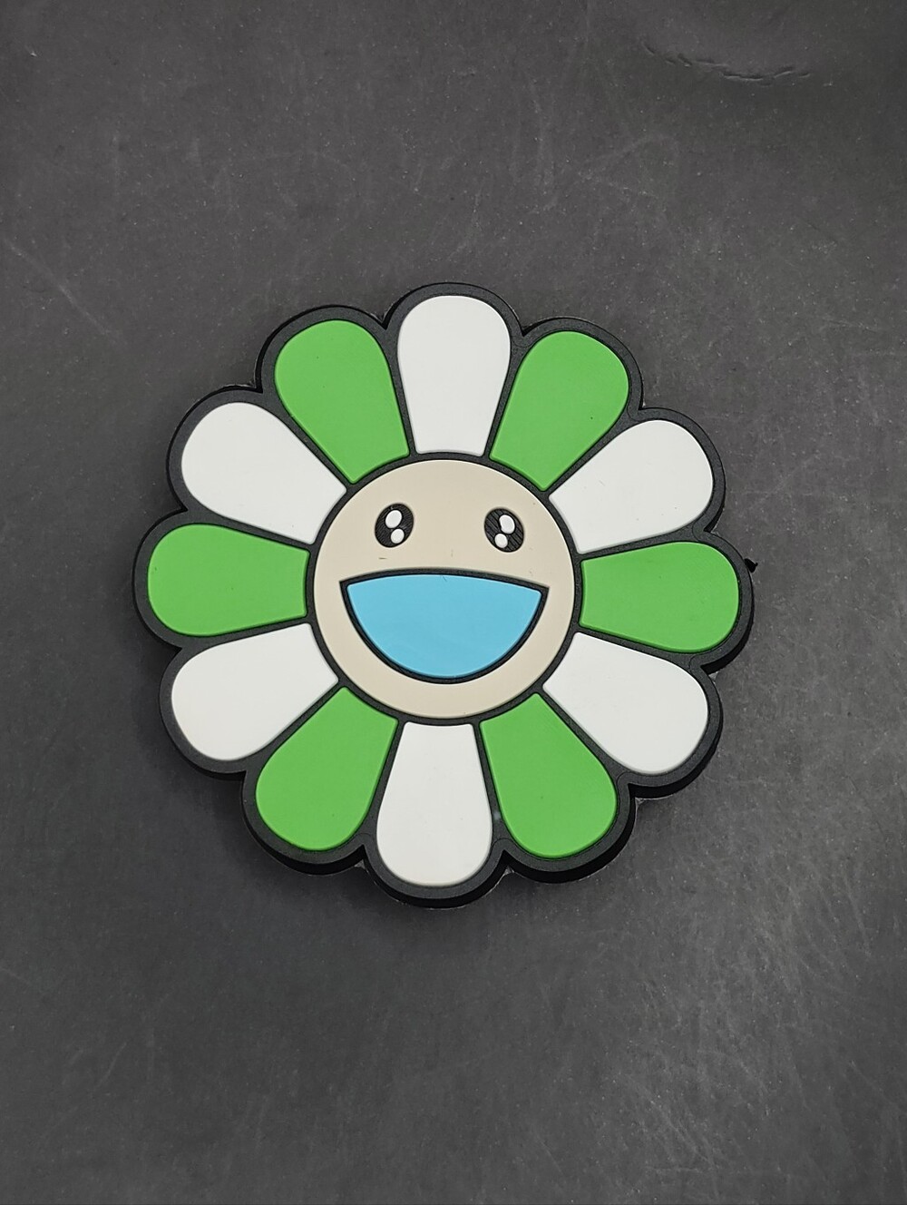 (5/$15) Green Flower Croc Charm